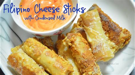 How To Make Filipino Cheese Sticks With Condensed Milk Recipe 26