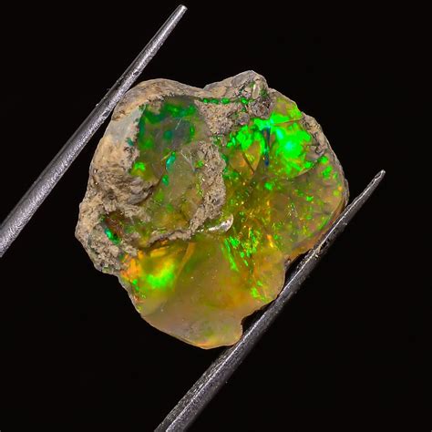 X X Mm Size Cts Natural Ethiopian Opal Rough Loose