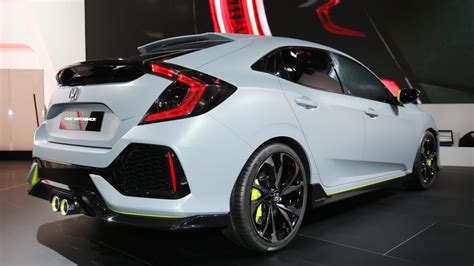 Honda Civic Hatchback Prototype In Pictures Evo