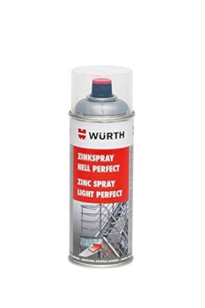 Wuerth Zinc Spray Perfect 400 Ml Zinc Amazon In Car Motorbike