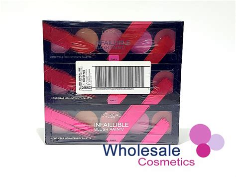 9 X Loreal Infallible Blush Paint Palette Pinks