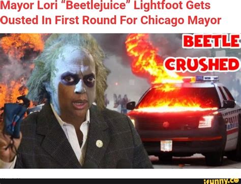 Mayor Lori Beetlejuice Lightfoot Gets Ousted In First Round For