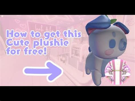 ROBLOX FREE ACCESSORY How To Get Blueberry Pupberry Plush Pal Standing