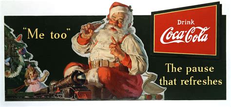 This is how Coca - Cola 'invented' Santa Claus