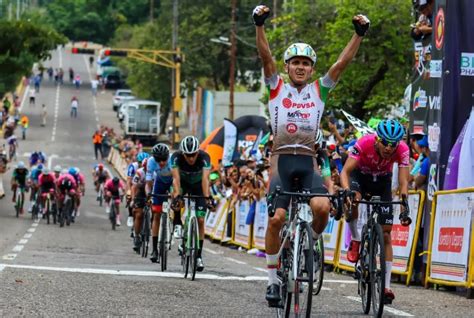 Briceño se impone en la segunda etapa y es el nuevo líder de la Vuelta