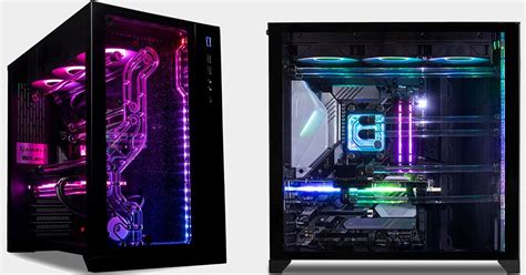 These custom gaming PCs feature hardline liquid cooling and ...