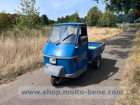 PIAGGIO Piaggio Ape 50 Tl6t Pritsche Vespa Tuktuk Werbung Vintage Ape50