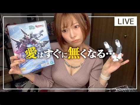 週末にプラモデル作りながら雑談〜mg 1100 ガンダムエクスインパルス 組み立てパート4〜インフルエンザと身長と恋愛と横浜観光とピンヒール