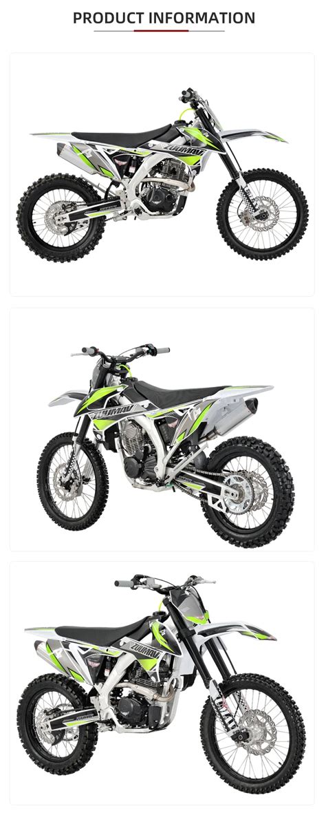 2020 Motocross 250cc Automatic Enduro Motorcycle 4 Stroke Engine Mini