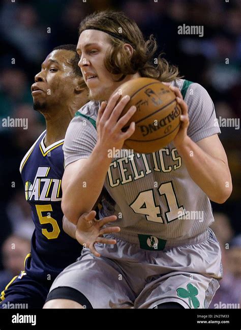 Boston Celtics Center Kelly Olynyk Makes A Move With The Ball