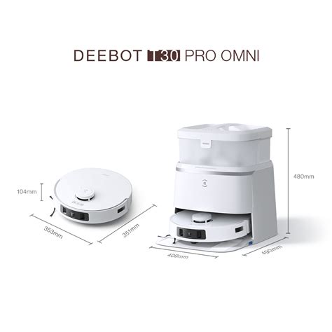 DEEBOT T30 PRO OMNI White ECOVACS SG