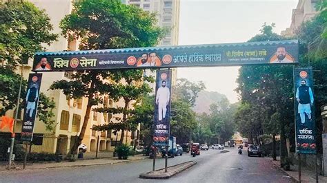 Mumbai Despite Court Order Political Banners Are Here To Stay