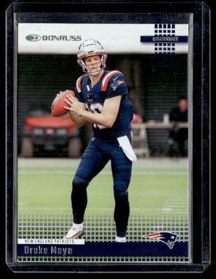 Panini Donruss Retro Rookie Drake Maye Patriots Ebay