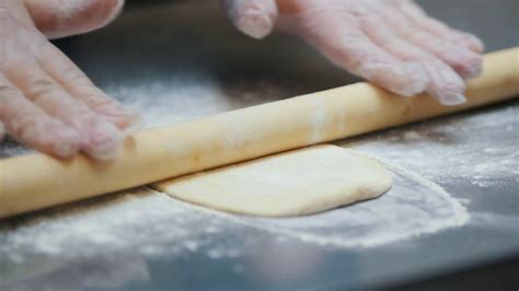 Restaurant Kitchen Man Making Dough Stock Footage Sbv 338006720