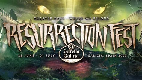 Resurrection Fest Anuncia Su Cartel Completo Metal Symphony Website