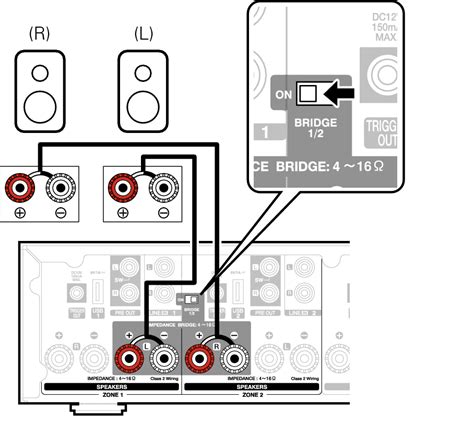 Connecting Speakers Two Bridged Zones HEOS Drive