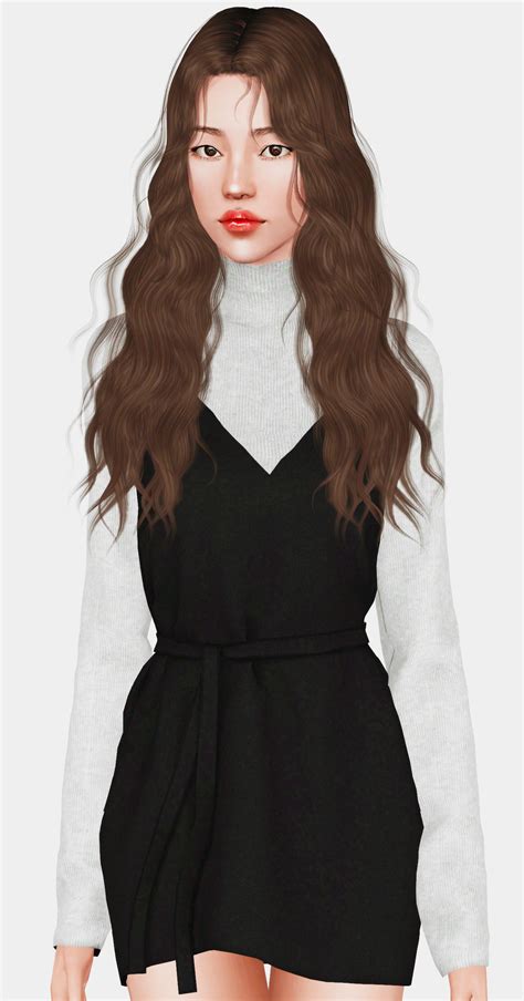 Plbsims Ts Nayeon Dress Full Body New Emily Cc Finds