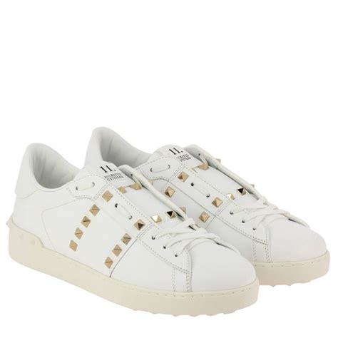 Valentino Garavani Untitled 11 Rockstud Spike Laced Sneakers