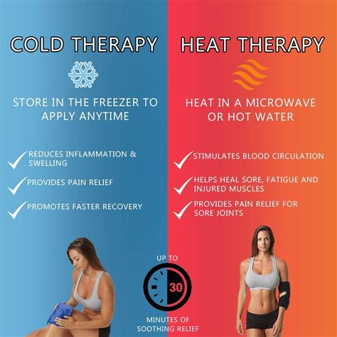 Compress Ice Pack Gel Hot Cold Compression Gel Sport Knee Ice Pack For Injuries Microwave Heat