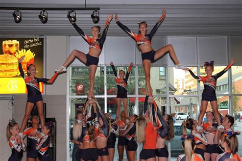 Power Cheer In High Gear London Sportsxpress