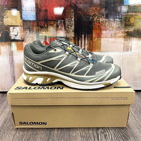 Salomon 2023 Salomon XT 6 ADV Beluga Pewter Dull Gold S Lab Grailed