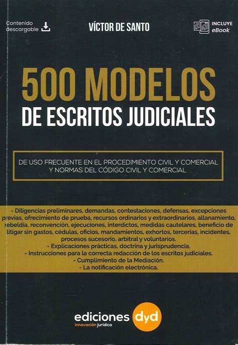 500 Modelos De Escritos Judiciales Ediciones Técnicas Paraguayas