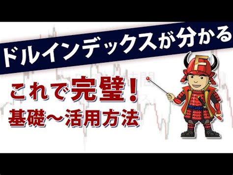 ドルインデックスの基礎知識と活用方法 米ドルの相対的な強さと外国為替取引の鍵 動画要約 Glarity