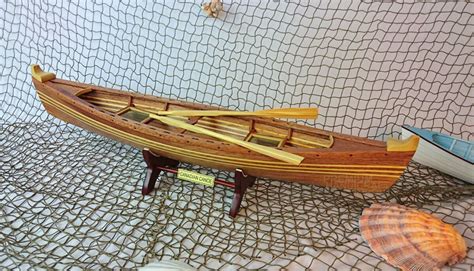 Scale Handcrafted Canadian Canoe Display Model Quality Model Ships