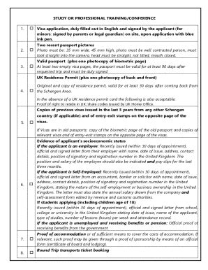 Fillable Online Sweden Visa Application Requirements Fax Email Print ...