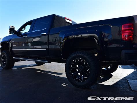 2019 Chevrolet Silverado 3500 Hd 20x10 Fuel Offroad Wheels 35x125r20 Nitto Tires Bds