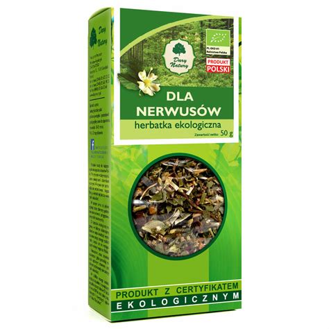 Herbatka Dla nerwusów EKO 50 g Naturalnie od 1990 roku