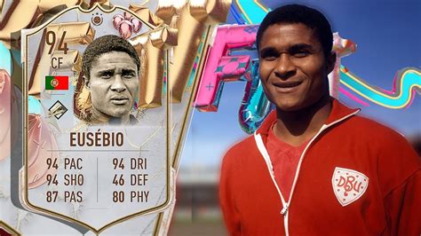 94 FUT BIRTHDAY ICON EUSEBIO PLAYER REVIEW FIFA 23 YouTube