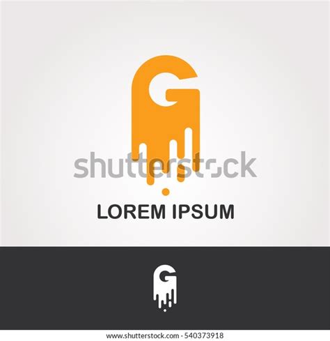 G Letter Abstract Vector Logo Design Stock Vector Royalty Free