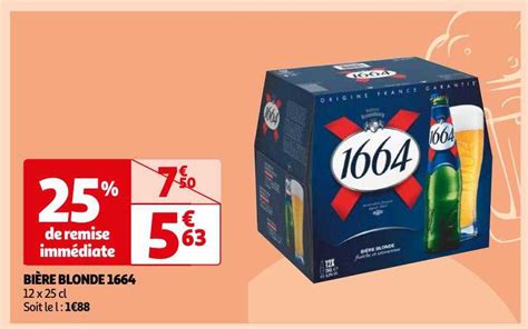 Promo Bi Re Blonde Chez Auchan Icatalogue Fr