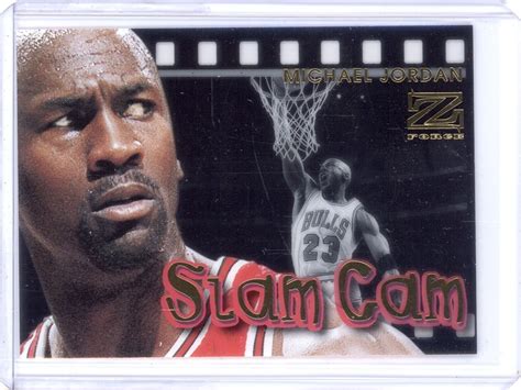 Michael Jordan Skybox Z Force Sc Slam Cam Price Guide Sports