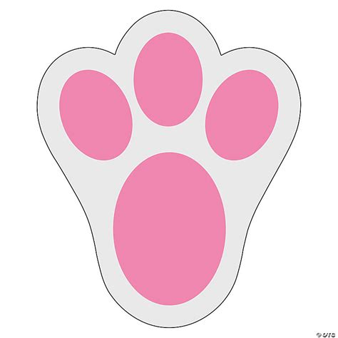 Rabbit Paw Prints Clipart