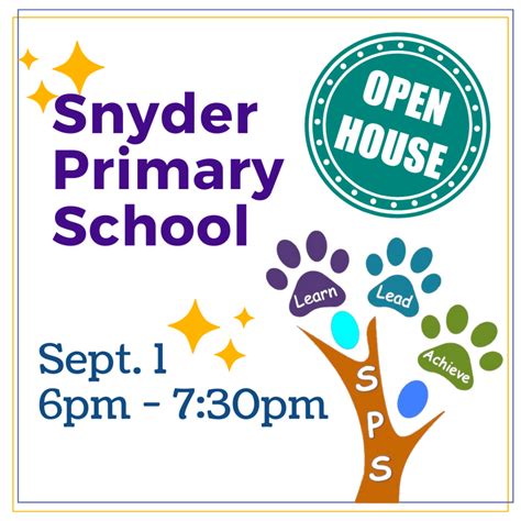 Youre Invited Snyder Primary School