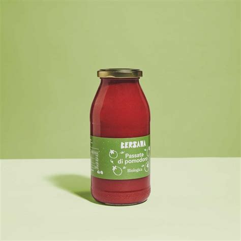 Passata Di Pomodoro Biologica Shop Bersana