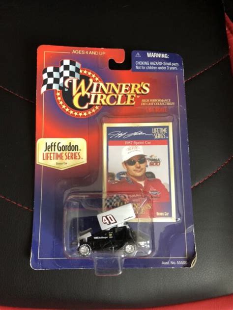 1997 WINNER S CIRCLE JEFF GORDON LIFETIME SERIES 1987 SPRINT CAR BLACK