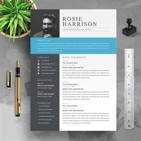 Creative Resume Templates Psd