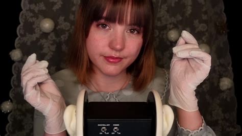 Asmr Latex Gloves Finger Flutters Ear Touching And Ear Cupping