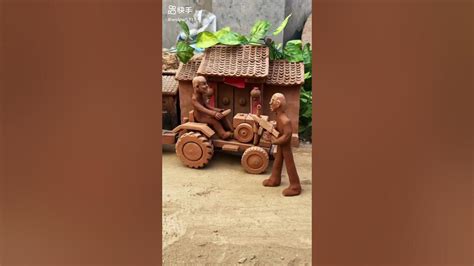 दादाजी को डाकू ने पकड़ लिया 🥱।mini Wood Toy Woodworking Art Skillhand