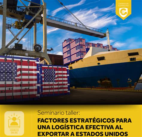 Factores Estrat Gicos Para Una Log Stica Efectiva Al Exportar A Estados