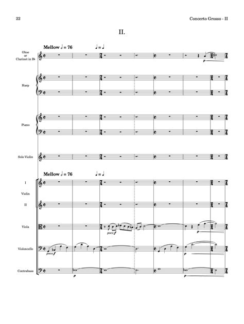 Concerto Grosso for chamber ensemble - Notation Central