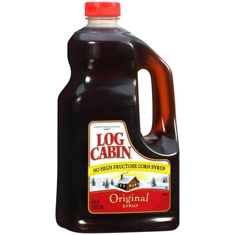 Log Cabin Original Syrup 64 Fl Oz Plastic Jug