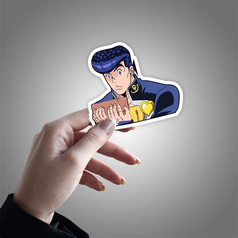 Jojo Josuke Higashikata Empty Wallet – stickermirchi.com