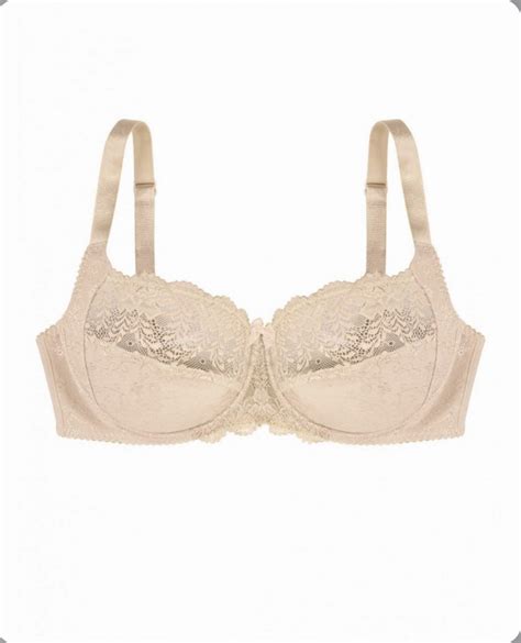 Σουτιέν Dorina Philippa Μπεζ δαντέλα Μεγάλα μεγέθη Cup D E lingerie shop gr