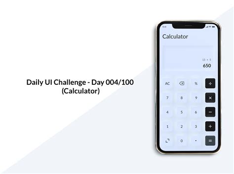 Daily UI - Calculator by Shubham Sharma on Dribbble 
