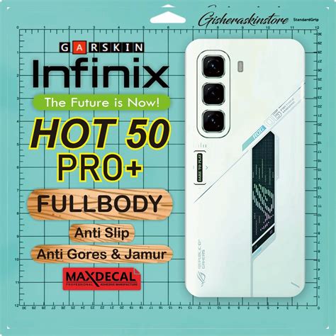 Jual PROMO Dapat 2 Garskin FULLBODY Infinix HOT 50 PRO Premium Quality Bebas Custom