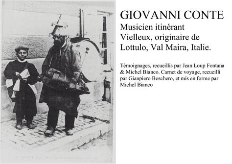 Calaméo Giovanni Conte Musicien Itinérant Vielleux Originaire De Val